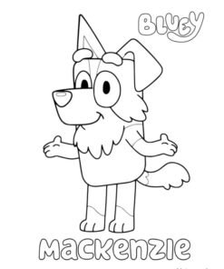 Bluey Coloring Pages Printable For Free Download