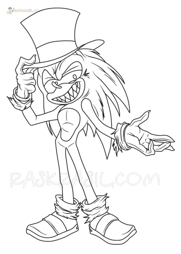 Sonic Exe Coloring Pages - Coloring Pages For Kids And Adults in 2023