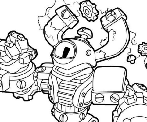 Skylanders Coloring Pages Printable for Free Download