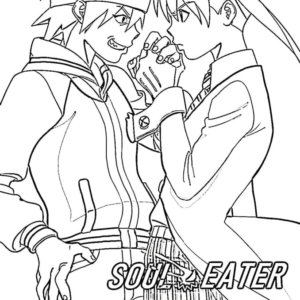 Soul Eater Coloring Pages Printable for Free Download