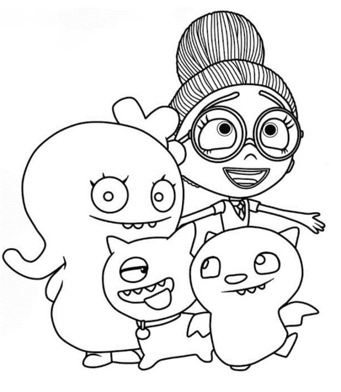 UglyDolls Coloring Pages Printable for Free Download