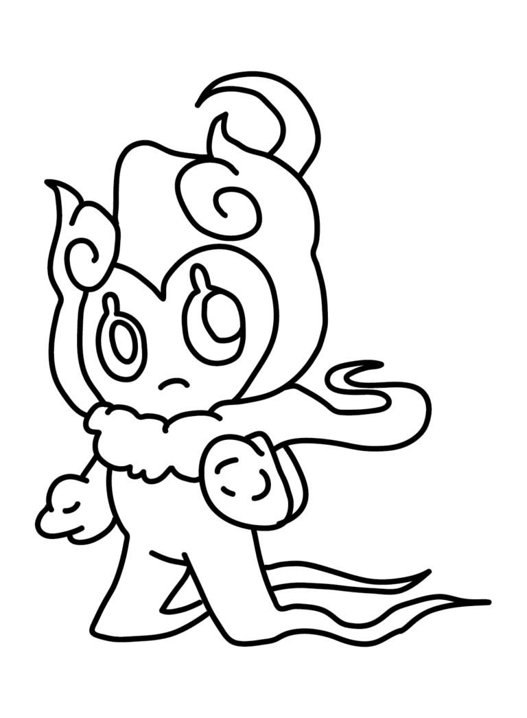 Marshadow Coloring Pages Printable for Free Download