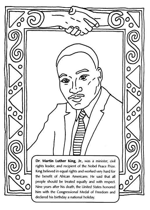 Martin Luther King Jr Coloring Pages Printable For Free Download   Martin Luther King Free1 