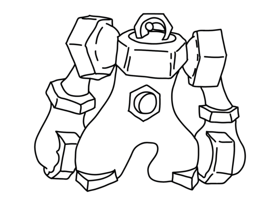 Melmetal Coloring Pages Printable for Free Download