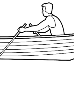 Rowing Coloring Pages Printable for Free Download