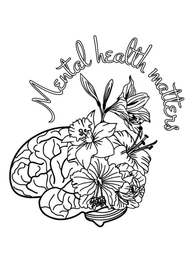 10 Mental Health Coloring Pages PDF: Find Solace and Serenity in Creativity