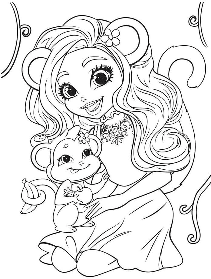 Enchantimals Coloring Pages Printable for Free Download