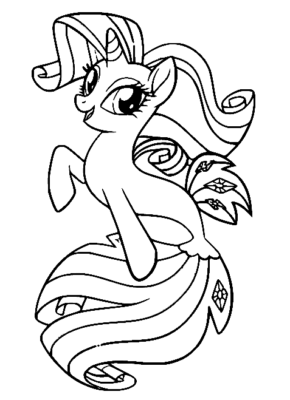 Rarity Coloring Pages Printable for Free Download