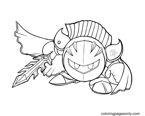 Knight Coloring Pages Printable for Free Download