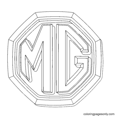 Car Logo Coloring Pages Printable for Free Download