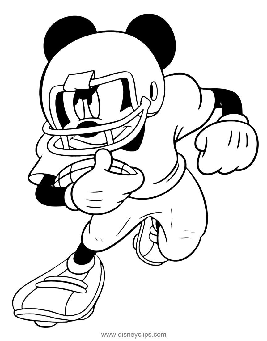 Mickey Mouse Coloring Pages Printable for Free Download