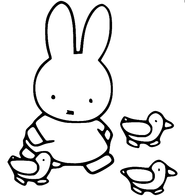 Miffy's Adventures Big and Small Coloring Book: JUMBO Coloring