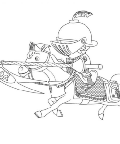 Mike the Knight Coloring Pages Printable for Free Download