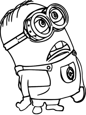 Minion Coloring Pages Printable for Free Download