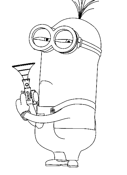 Minion Coloring Pages Printable for Free Download