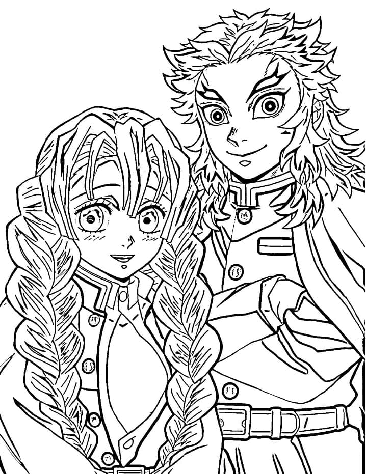 20 Free Demon Slayer Coloring Pages for Kids and Adults in 2023