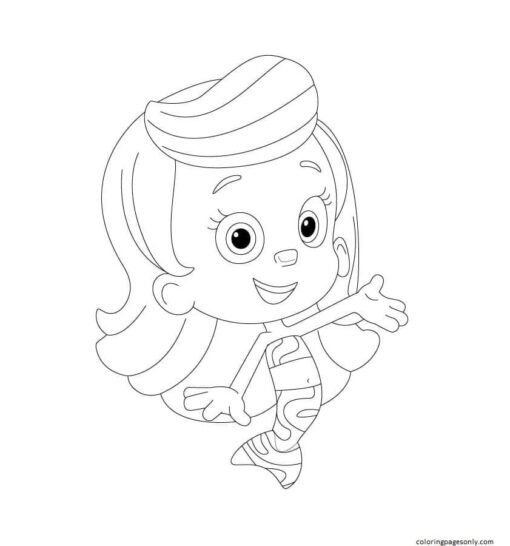 Bubble Guppies Coloring Pages Printable for Free Download