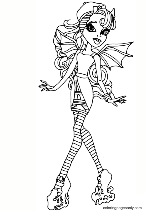 Monster High Coloring Pages Printable for Free Download