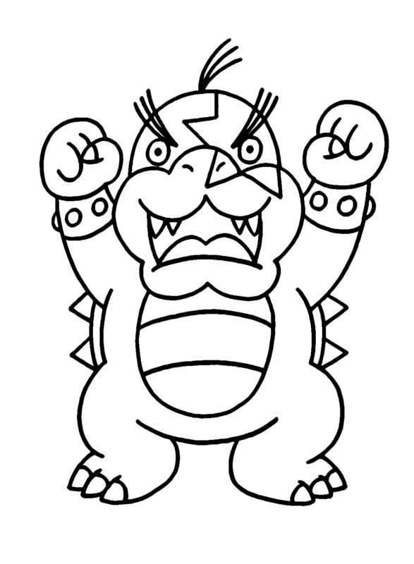 Koopalings Coloring Pages Printable For Free Download