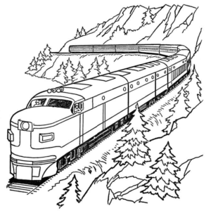 infinity train coloring pages