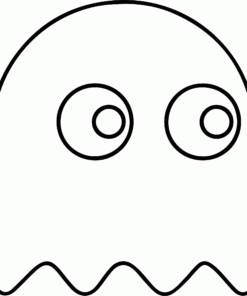 Pac Man Coloring Pages Printable For Free Download