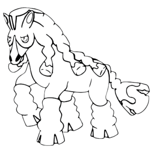 Mudsdale Coloring Pages Printable for Free Download