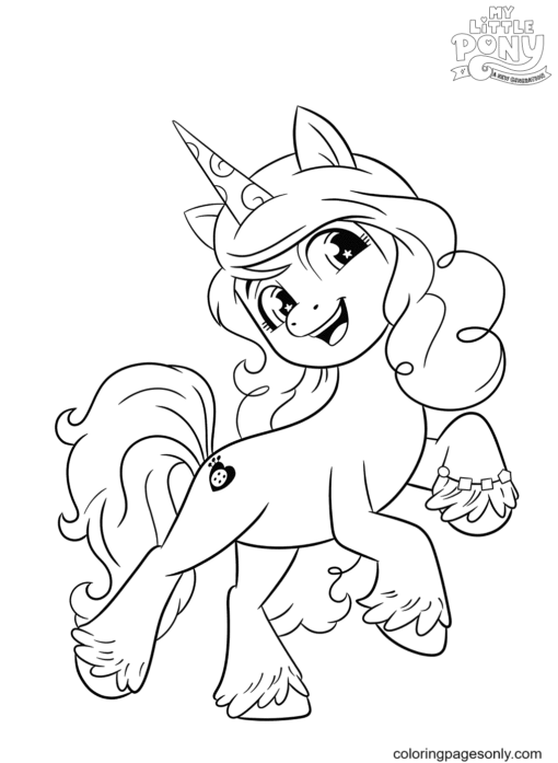 My Little Pony A New Generation Coloring Pages Printable for Free Download