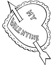 Valentines Day Cards Coloring Pages Printable for Free Download