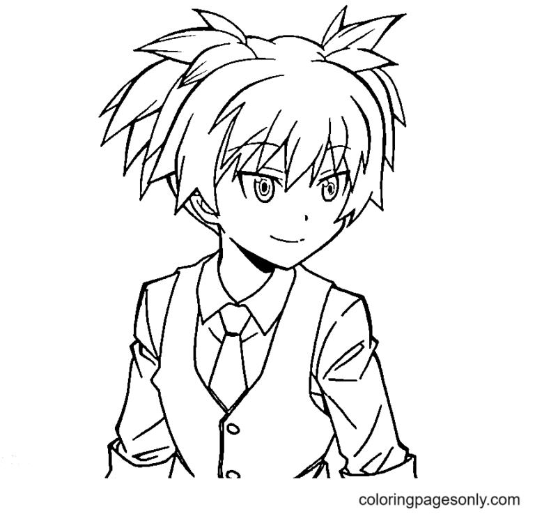 Assassination Classroom Coloring Pages Printable for Free Download