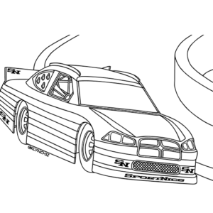 2022 dodge charger coloring pages