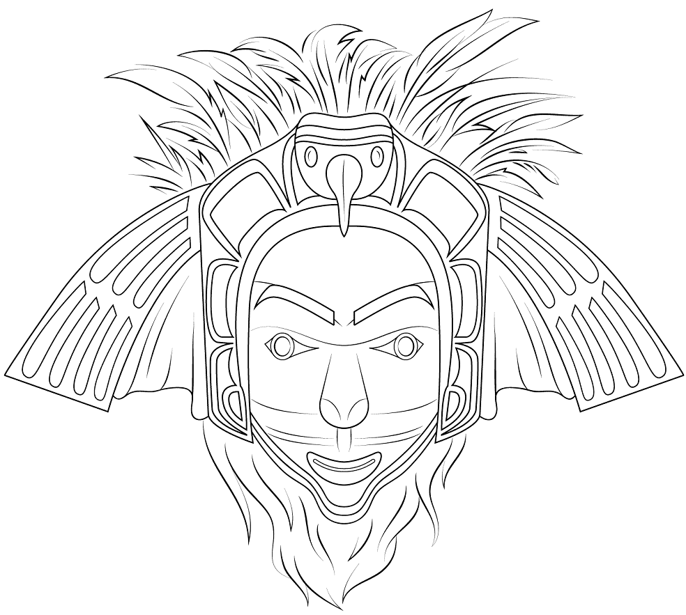 Native American Coloring Pages Printable for Free Download