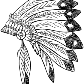 Native American Coloring Pages Printable for Free Download