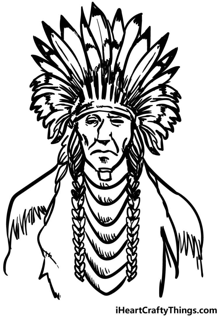 Native American Coloring Pages Printable for Free Download