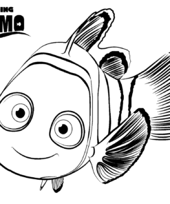 Coloriage Polochon  Mermaid coloring pages, Disney coloring pages, Nemo  coloring pages