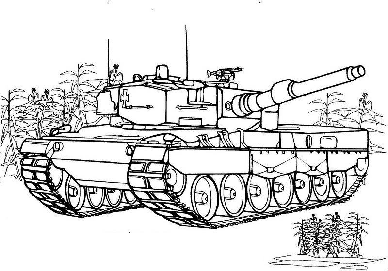 Tank Coloring Pages Printable for Free Download