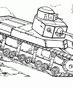 Tank Coloring Pages Printable for Free Download