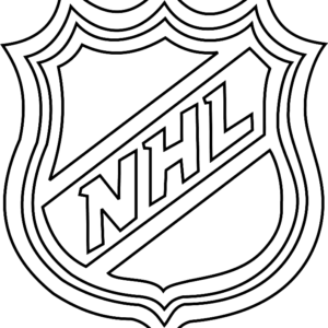 nhl hockey coloring pages
