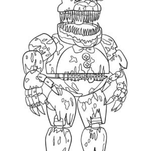 Five Nights at Freddy's Coloring Pages: Libere sua criatividade