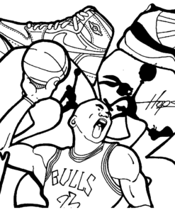 Nike Coloring Pages Printable for Free Download