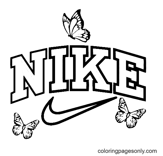 20 Nike Coloring Pages (Free PDF Printables)
