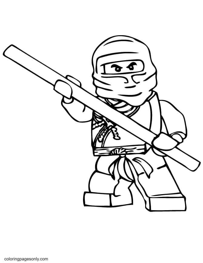 Ninja Coloring Pages Printable for Free Download