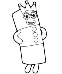 Numberblocks Coloring Pages Printable for Free Download