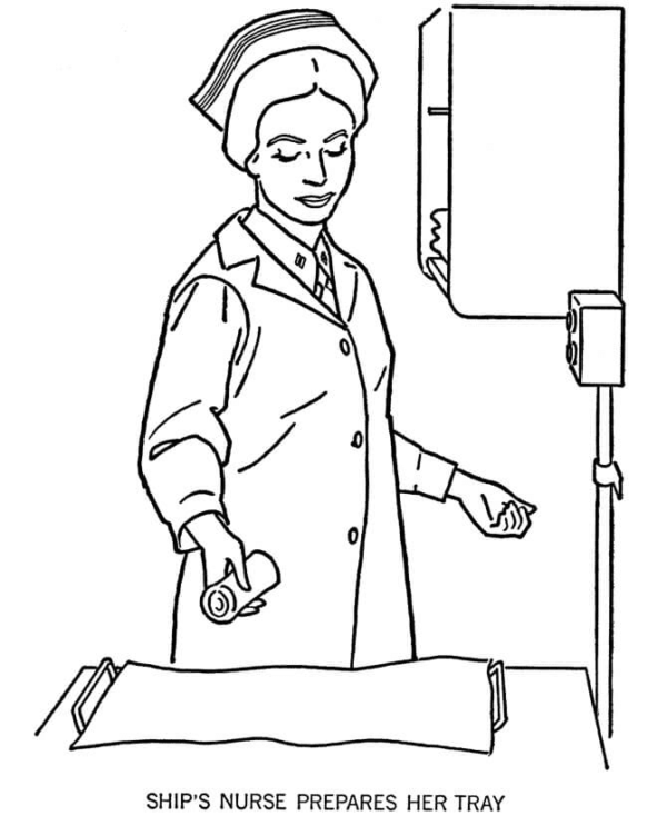 Nurse Coloring Pages Printable for Free Download