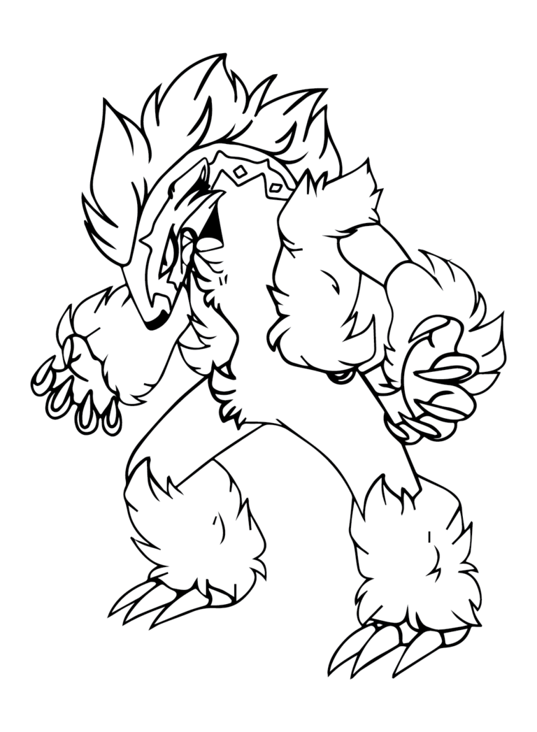 Obstagoon Coloring Pages Printable for Free Download