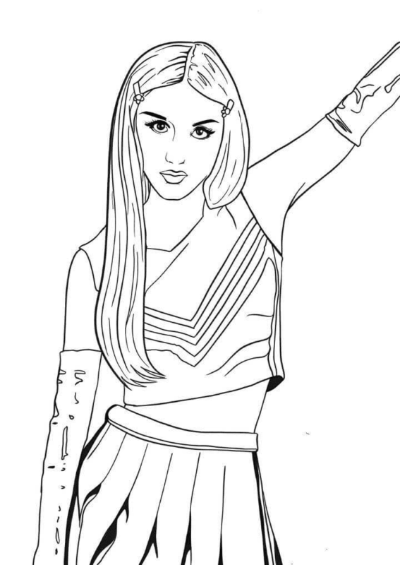 Olivia Rodrigo Coloring Pages Printable for Free Download