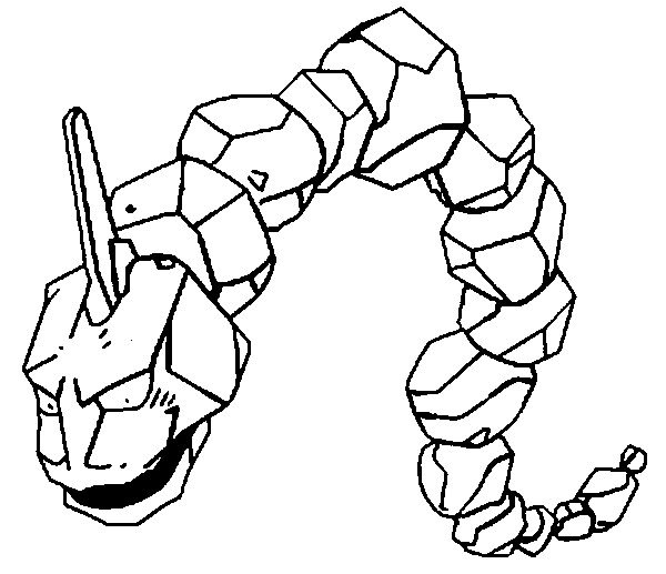 How to Draw Onix Pokemon