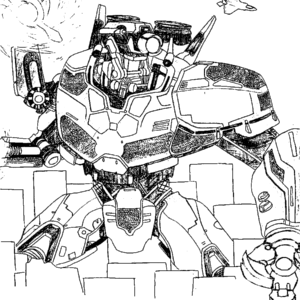 pacific rim kaiju coloring pages
