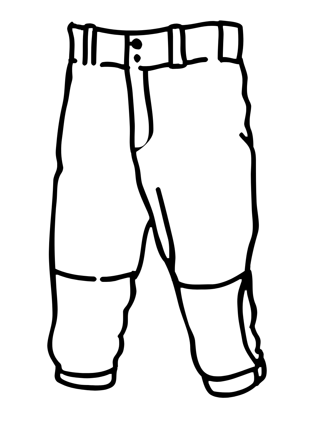 Pants Coloring Pages Printable for Free Download