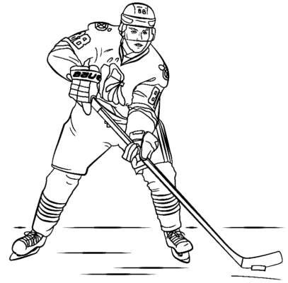 NHL Coloring Pages Printable for Free Download