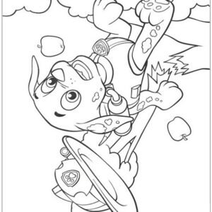 Marshall Paw Patrol Coloring Pages Printable for Free Download